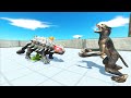 ⚡Silver Ankylosaurus DEATH RUN - (🦖Animal Revolt Battle Simulator🦕)