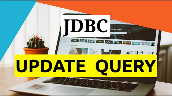 JDBC || Update query