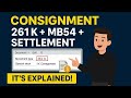 SAP MM - Part2 - Consignment 261 K + MB54 + Vendor Settlement in SAP MM – Fully Explained!