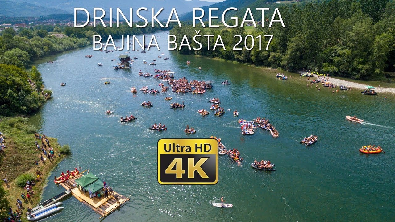 DRINSKA REGATA BAJINA BAŠTA 2017 4K Video