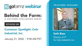 Ep. 8: Customer Spotlight: Cole Industrial, Inc.