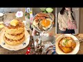 vlog》1人暮らしの休日の過ごし方🥞💭｜お餅アレンジとおうち時間⏳