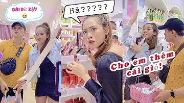 Việt Phương Thoa lừa chồng vô shop mỹ phẩm 🤣