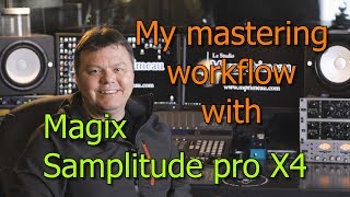 My mastering workflow with Magix Samplitude Pro X4 / Ozone - Part 1
