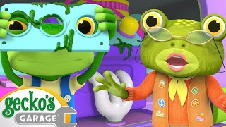 Grandma Help Mummy Truck! | Gecko's Garage 3D | Robot Cartoons for Kids | Moonbug Kids