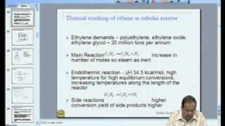 ⁣Mod-05 Lec-30 Case Study - Ethane dehyrogenation