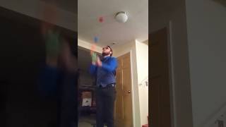 #juggling 4 balls multiplex start