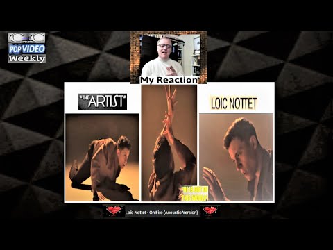 C-C MUSIC REACTOR REACTS TO Loïc Nottet - On Fire (Acoustic Version) 😍