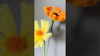 Diy Cosmos Flowers With Pipe Cleaner Super Simple Steps.
