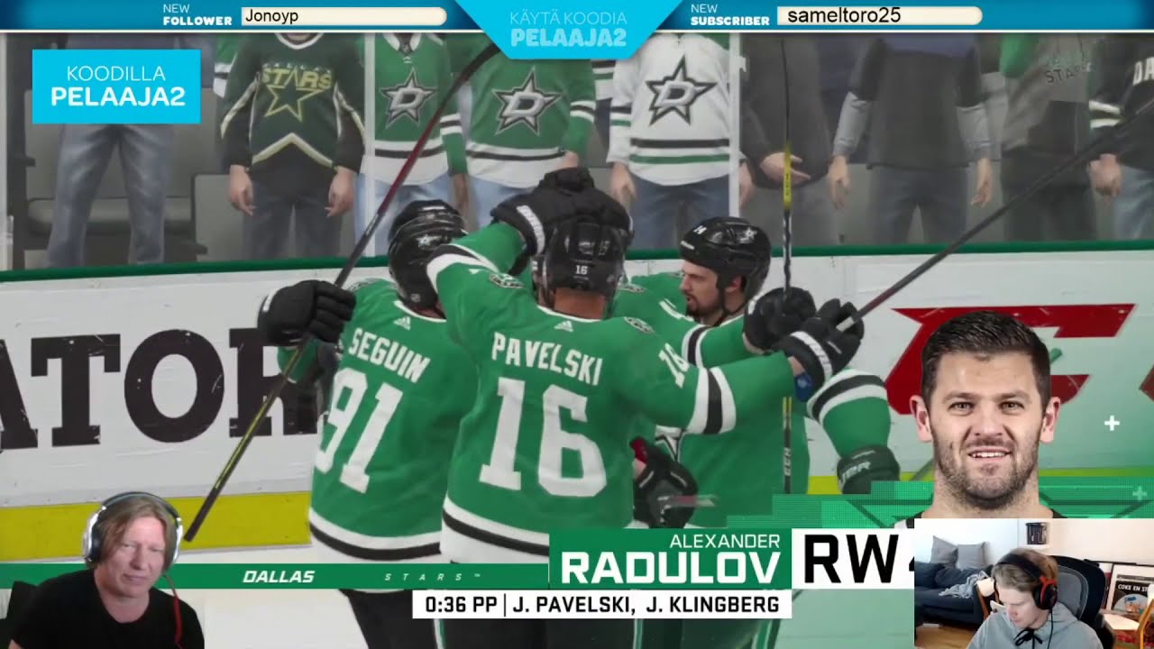 Heitä Woltti  | Jaajo Linnonmaa vs. Tuukka Ritokoski | NHL20 | #1 Peli