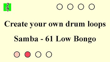 Drum Loop - Latin - Samba - 61 Low Bongo - 120 Bpm