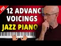 How to play advanced piano chords  voicings tutorial jazzpianolessons