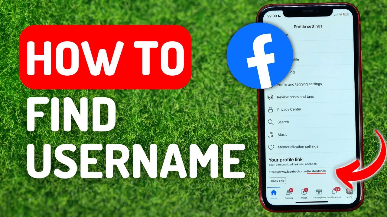 How to Find Facebook Username - YouTube