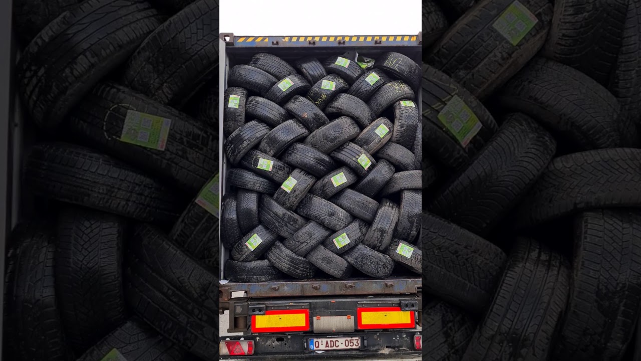 Wholesale Used Tires by Container YouTube