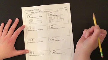 Comparing Unit Fractions Video