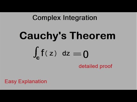 Complex Integration| Cauchy's