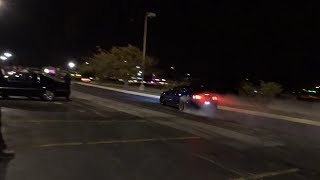 Mustang Crashes Into Curb!!!