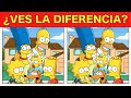 👁 ENCUENTRA la DIFERENCIA - Los Simpson 🍩 - ¿Puedes encontrar las 10 diferencias a tiempo?