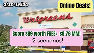 Walgreens Online Deals! Score $69 of Products FREE+ $8 Money maker! 3/1016/24