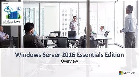 Windows Server 2016 Essentials Cloud Enablement Overview