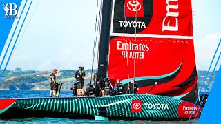 FIRST TO SAIL THE NEW AC75! | Day Summary - 12th April | America's Cup by Louis Vuitton 37th America's Cup Barcelona 56,834 views 2 weeks ago 6 minutes, 54 seconds