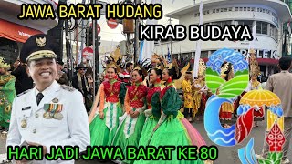 🔴LIVE  TAK DI SANGKA‼️BANDUNG SEHEBOH INI KIRAB BUDAYA HUT JABAR KE 80 KDM TERBAIK