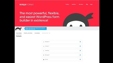 Ninja forms crea formulario de contacto en wordpress  tutorial en español