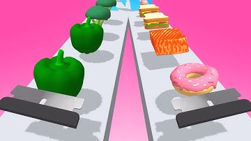 Slicer Runner Game! Satisfying and relaxing ASMR slicing game