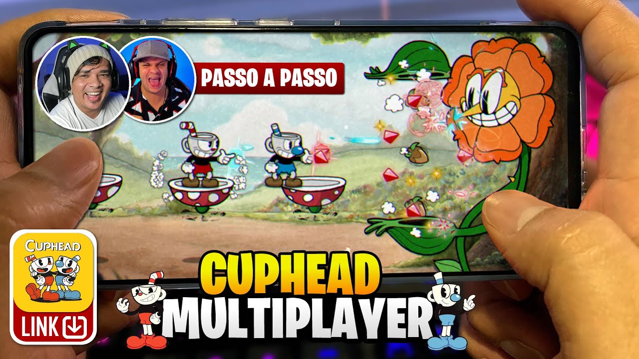 CUPHEAD Mobile Multiplayer for ANDROID - STEP BY STEP Ft. @Adeh