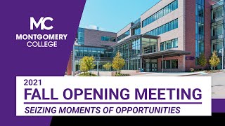 2021 Fall Opening Meeting