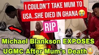BREAKING: T£ARS FLOW AS US BASED GHANAIAN SUPERSTAR F!GHTS UGMC AFTER HIS MOTHER’s D£ATH😭🔥