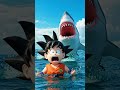 Can GOKU Escape the Giant Shark Attack!?🦈😱