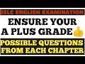 Ensure your Aplus👍, Possible Questions from each chapter. #keralasyllabus #sslc #english #sslcexams