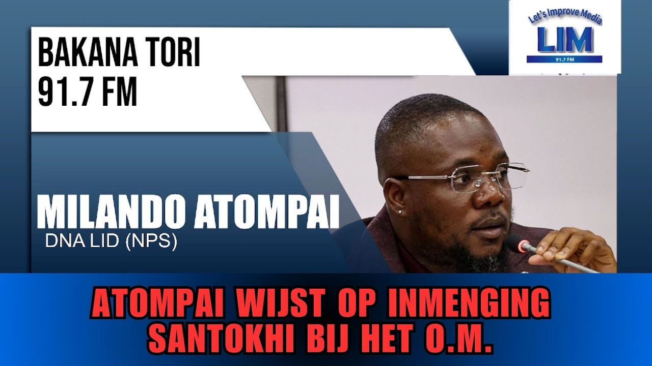 BT WOENSDAG 4 FEB 2026 || ATOMPAI WIJST OP INMENGING SANTOKHI BIJ HET O.M.