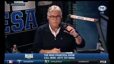 My Call With Mike Francesa 6-11-2015