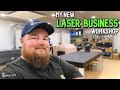 Touring my NEW Laser Business Workshop!