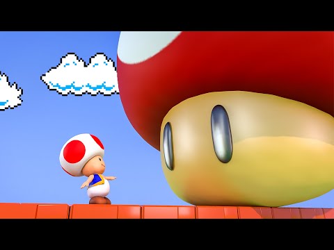 Toad eats a Giant Mushroom and then this happened!!! 🍄