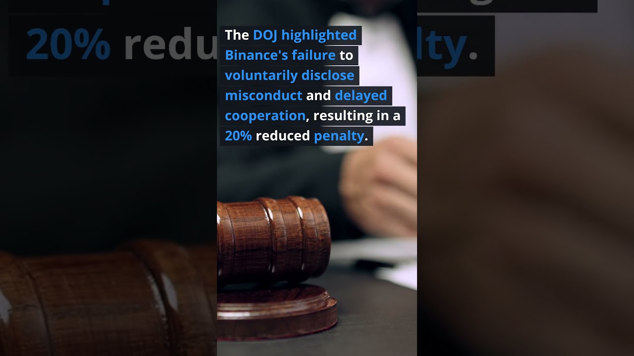 DOJ Announces 4 3 Billion Settlement With Binance CZ To Step Down