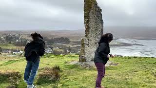 The Duirinish Stone atop St. Mary&#39;s Church &amp; Cemetery (Isle of Skye, Scotland)