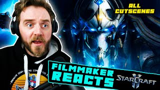 FILMMAKER REACTS: STARCRAFT 2 | ALL "Legacy of the Void" CUTSCENES!!