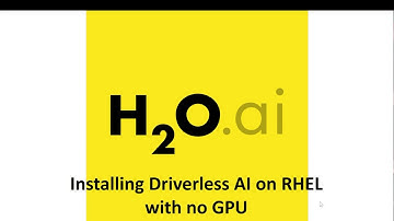 Installing Driverless AI on RHEL with no GPU