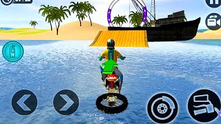 Beach Water Surfer Bike Racing-Best Android Gameplay HD screenshot 5