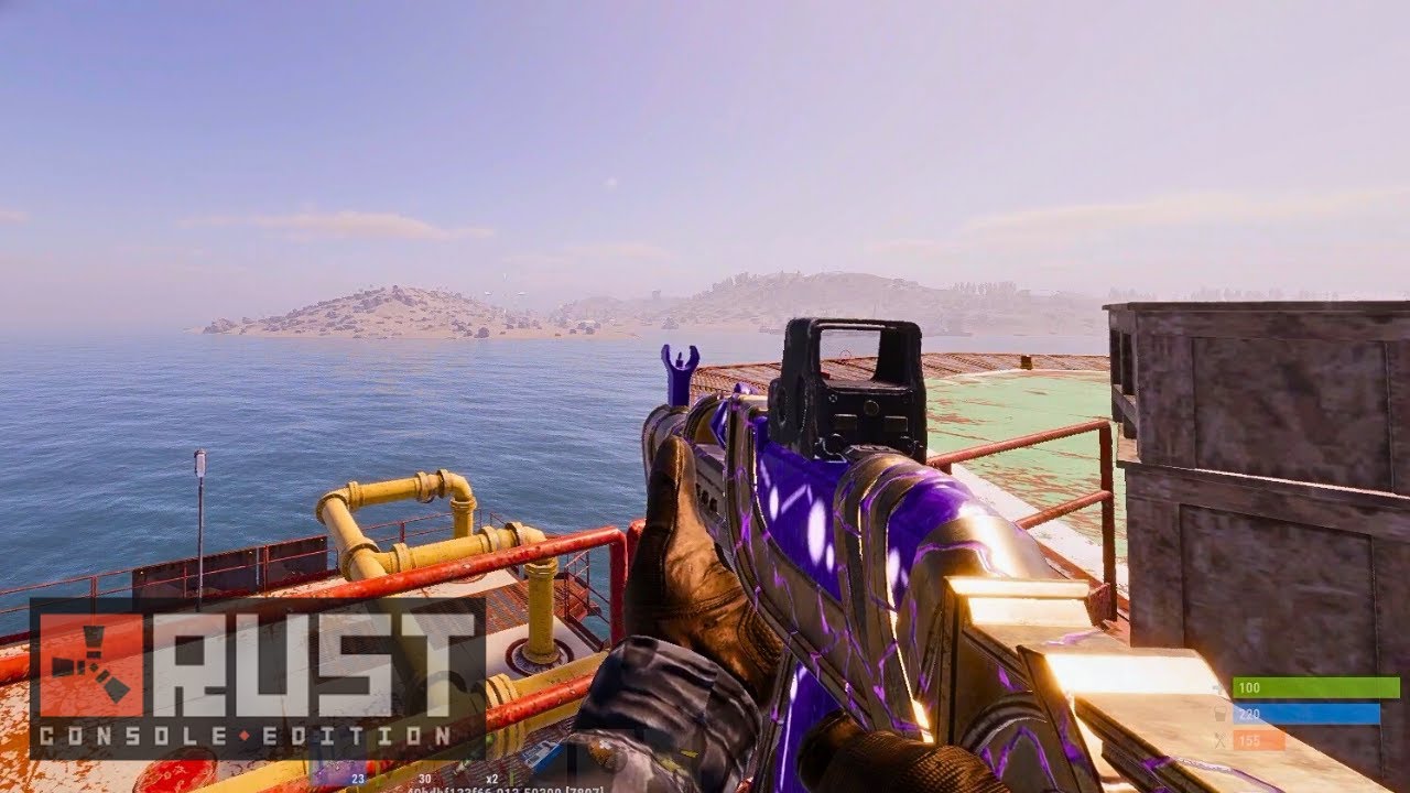 Rust Console Rig I Counter Oil Rig - Rust Console - YouTube