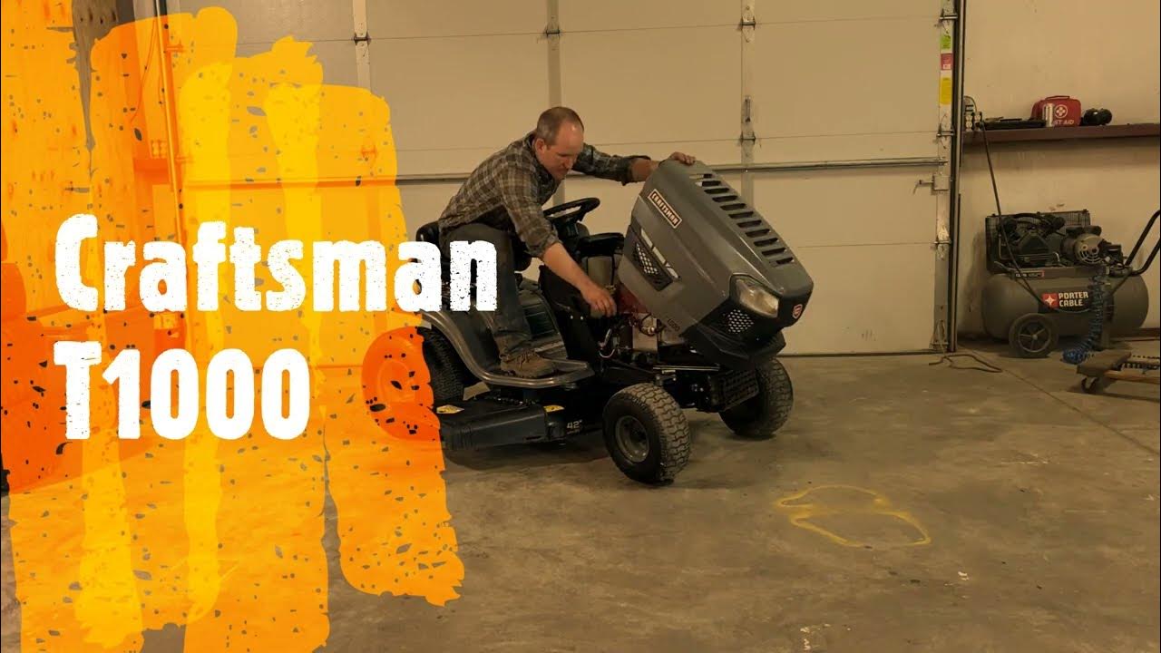 SOLD Craftsman T1000 (42") Lawn Tractor YouTube