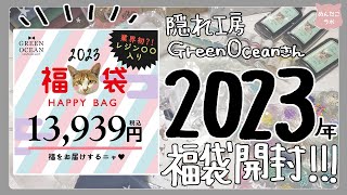 隠れ工房GreenOcean✨2023年福袋を開封する✨【開封動画】【ハンドメイド】