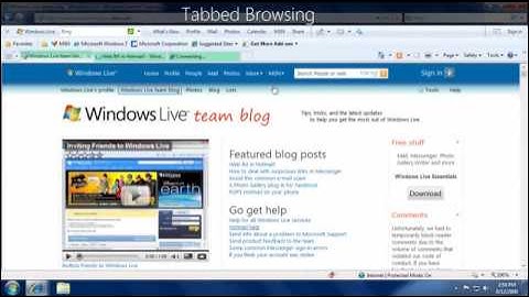 Using e-mail and the Internet in Windows 7