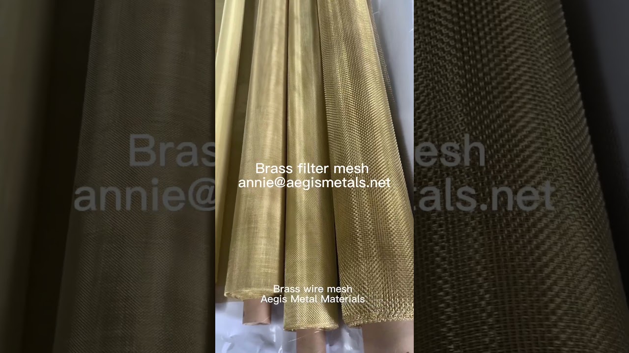 Brass woven wire mesh filter screen,#16 mesh brass wire mesh, oil filter brass wire mesh, brass net