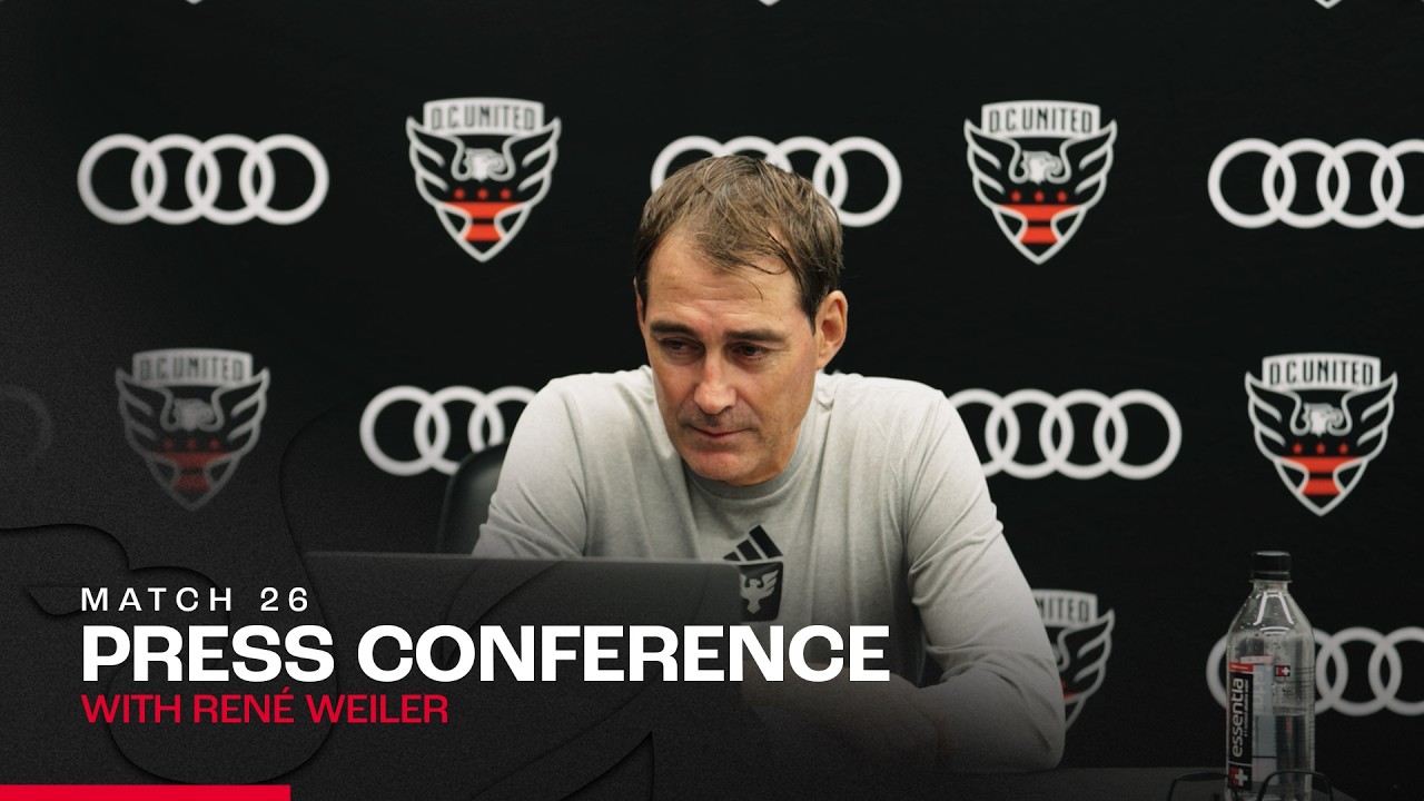 René Weiler Pre-Match Press Conference | D.C. United vs. Charlotte FC | MLS 2026