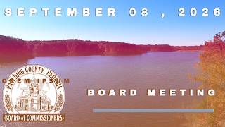 BOC Meeting October 13, 2026