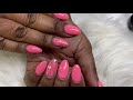 Watch Me Work | Full Set | Almond Shape | Simple Nail Art | Beginner Friendly | How to do Nails |